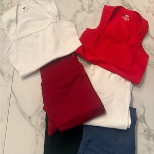 Activewear Set - 4 Pants Butt Lifting  - 2 Bodysuits
